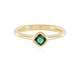 Anillo en plata con Indicolita(Adela Silber)