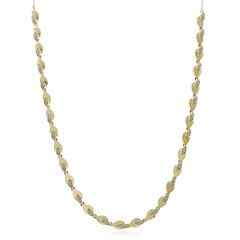 Collar en oro con Diamante SI2 (H) (de Melo)