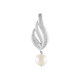 Colgante en plata con Perla blanca Freshwater