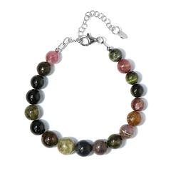 Brazalete en plata con Turmalina