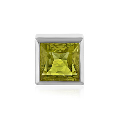 Colgante en plata con Quarzo limón (MONOSONO COLLECTION)