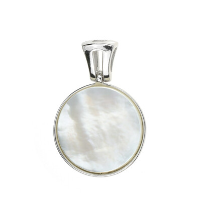 Colgante en plata con Nácar (dagen)