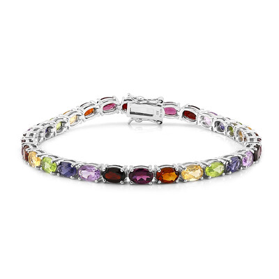 Brazalete en plata con Granate