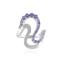 Anillo en plata con Tanzanita (de Melo)