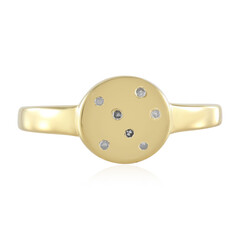 Anillo en plata con Diamante I2 (I)