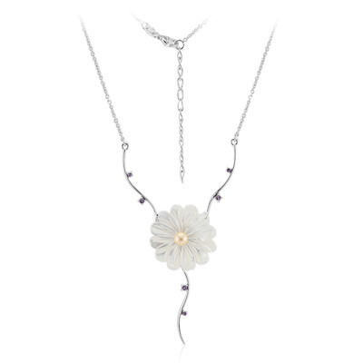 Collar en plata con Nácar (TPC)