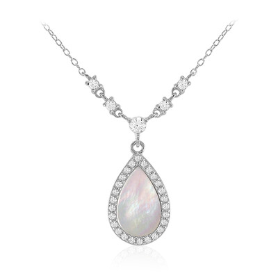 Collar en plata con Nácar