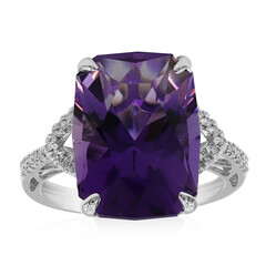 Anillo en oro con Amatista