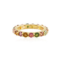 Anillo en plata con Turmalina