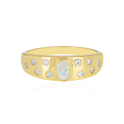 Anillo en plata con Ópalo de Welo