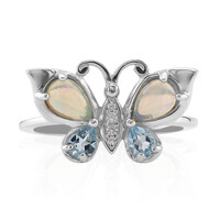 Anillo en plata con Ópalo de Welo