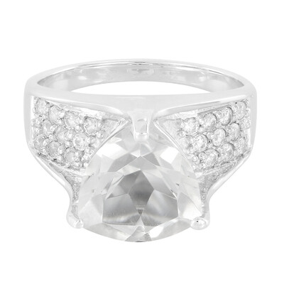 Anillo en plata con Cuarzo Príncipe