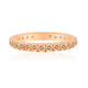 Anillo en oro con Diamante rosa de Francia de Argyle SI1 (Annette)