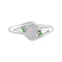 Anillo en plata con Ópalo de Australia