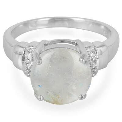 Anillo en plata con Cuarzo Medusa