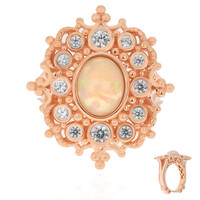 Anillo en plata con Ópalo de Welo (Dallas Prince Designs)