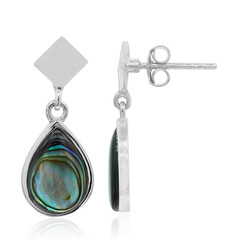 Pendientes en plata con Concha de Abalone