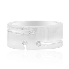 Anillo en plata con Diamante I1 (G)