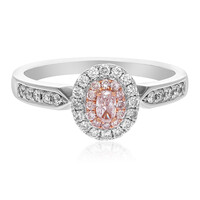Anillo en oro con Diamante rosa I1 (CIRARI)