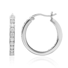 Pendientes en plata con Zircón