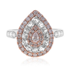 Anillo en oro con Diamante rosa I1 (CIRARI)