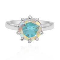 Anillo en plata con Topacio Rayo de Luna