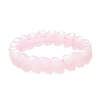 Brazalete con Cuarzo rosa