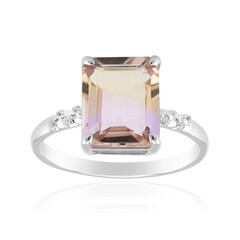 Anillo en plata con Ametrino