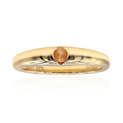 Anillo en oro con Espesartina de California (Amanda Adkins)
