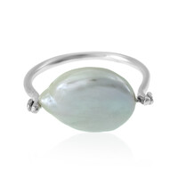 Anillo en plata con Perla Freshwater