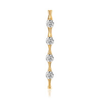 Colgante en oro con Diamante IF (D)