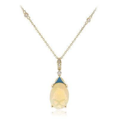 Collar en oro con Ópalo Welo AAA (CIRARI)