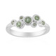Anillo en plata con Zafiro verde de Tulear (Pallanova)