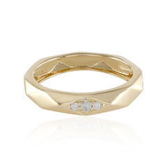Anillo en oro con Diamante I2 (H) (de Melo)