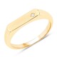 Anillo en plata con Diamante I3 (J)