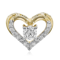 Colgante en oro con Diamante SI1 (G)
