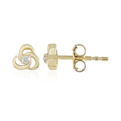 Pendientes en oro con Diamante I3 (J)