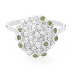 Anillo en plata con Alejandrita