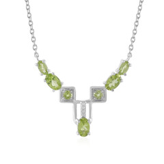 Collar en plata con Peridoto