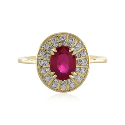 Anillo en oro con Rubí (Adela Gold)