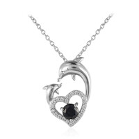 Collar en plata con Zafiro azul