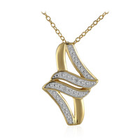 Collar en plata con Diamante I3 (I)