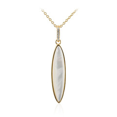 Collar en plata con Nácar