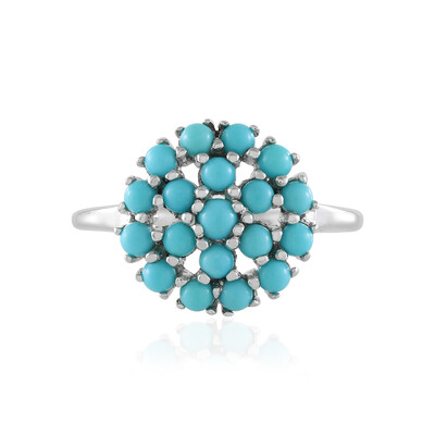 Anillo en plata con Turquesa bella durmiente