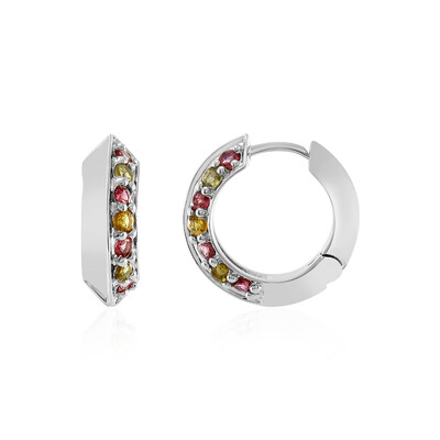 Pendientes en plata con Turmalina