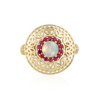 Anillo en oro con Ópalo de Welo (Ornaments by de Melo)