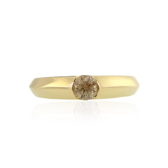 Anillo en oro con Diamante champán Argyle SI2 (de Melo)