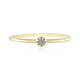 Anillo en oro con Diamante azul cielo SI1