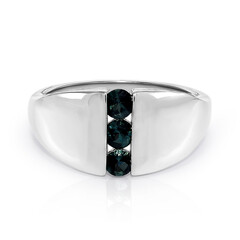 Anillo en plata con Indicolita