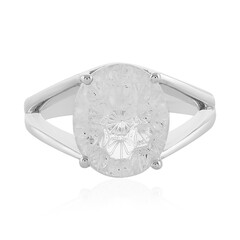 Anillo en plata con Cuarzo blanco